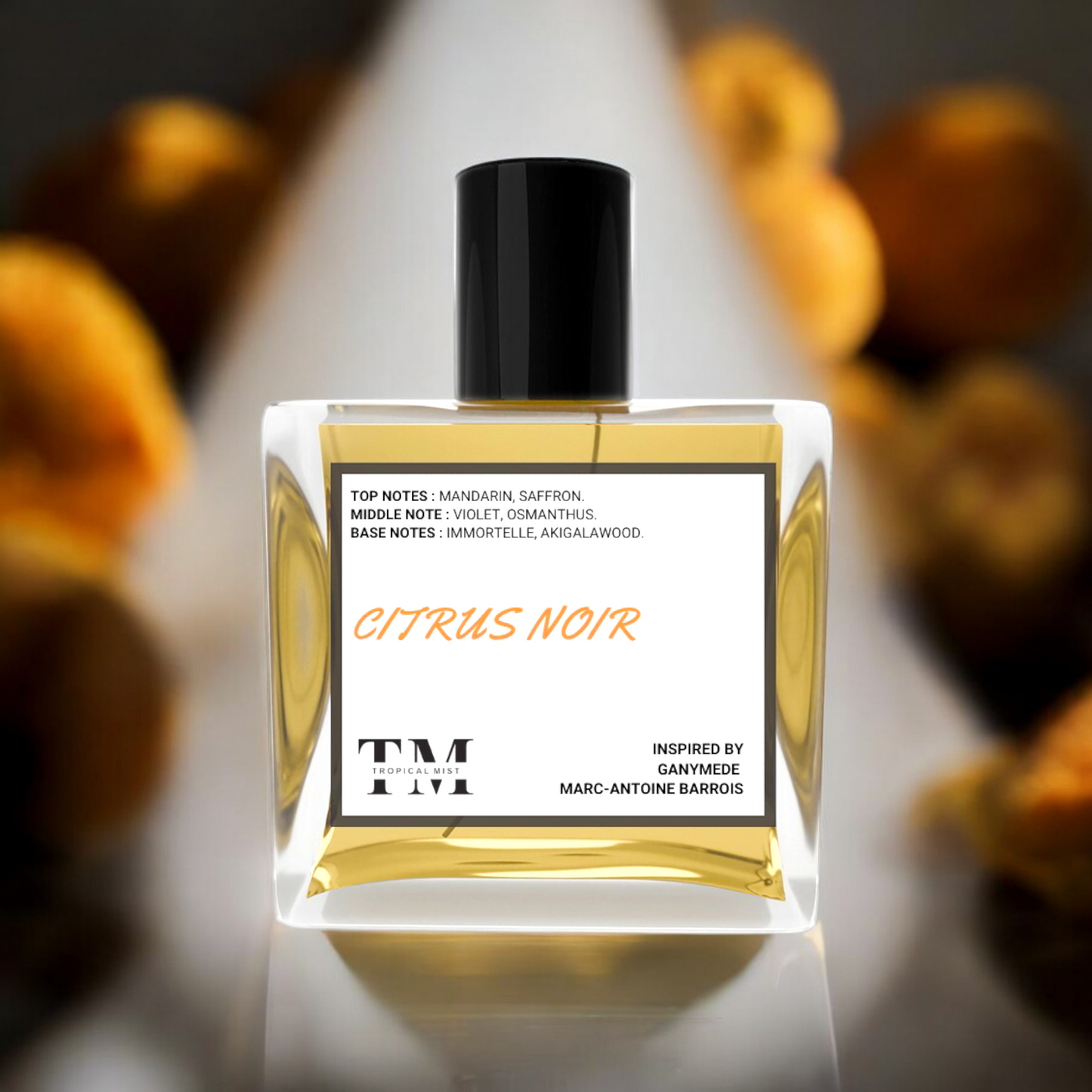 Citrus noir - Inspired by Ganymede Marc Antoine borrois