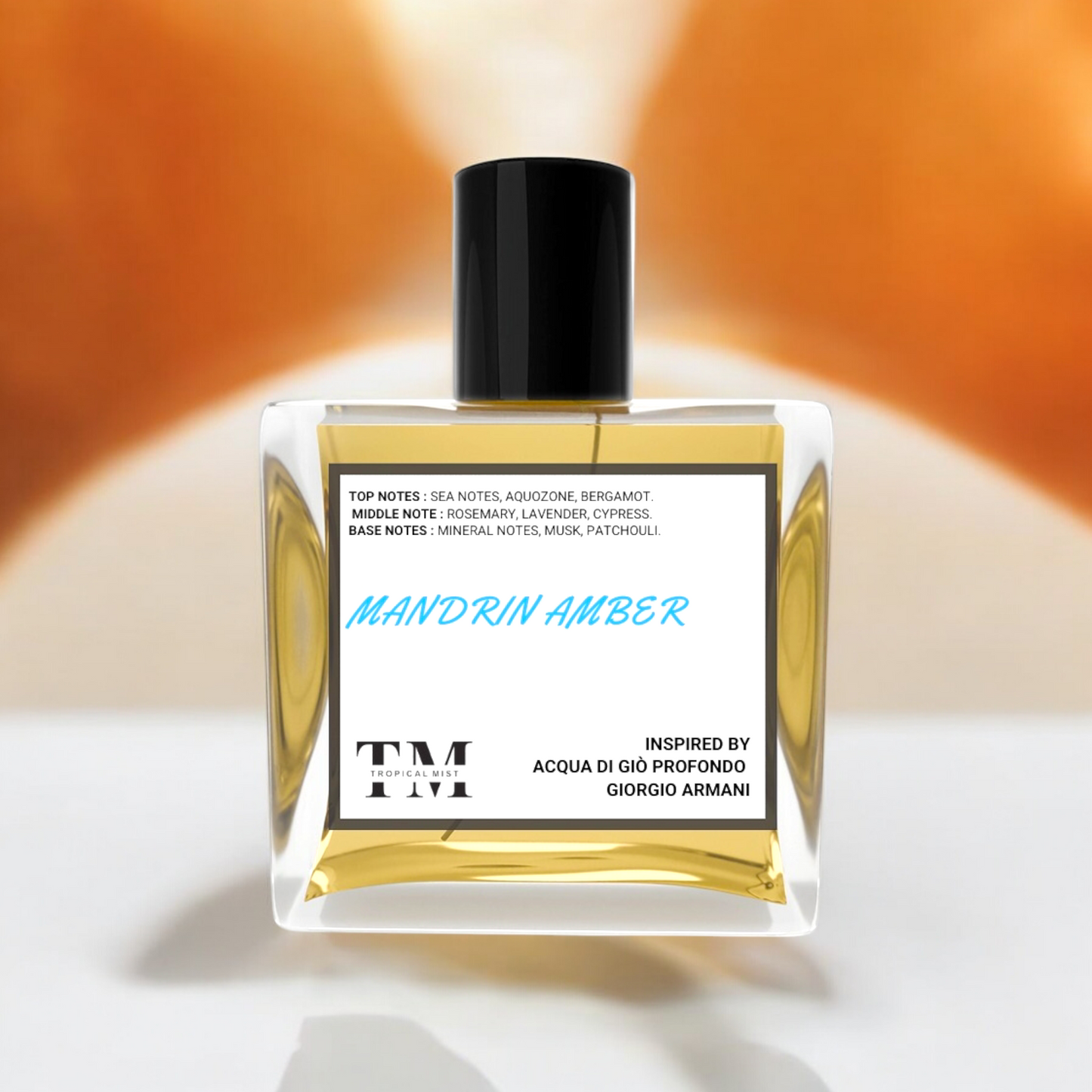 Mandarin amber - Inspired by Acqua di Giò Profondo Giorgio Armani