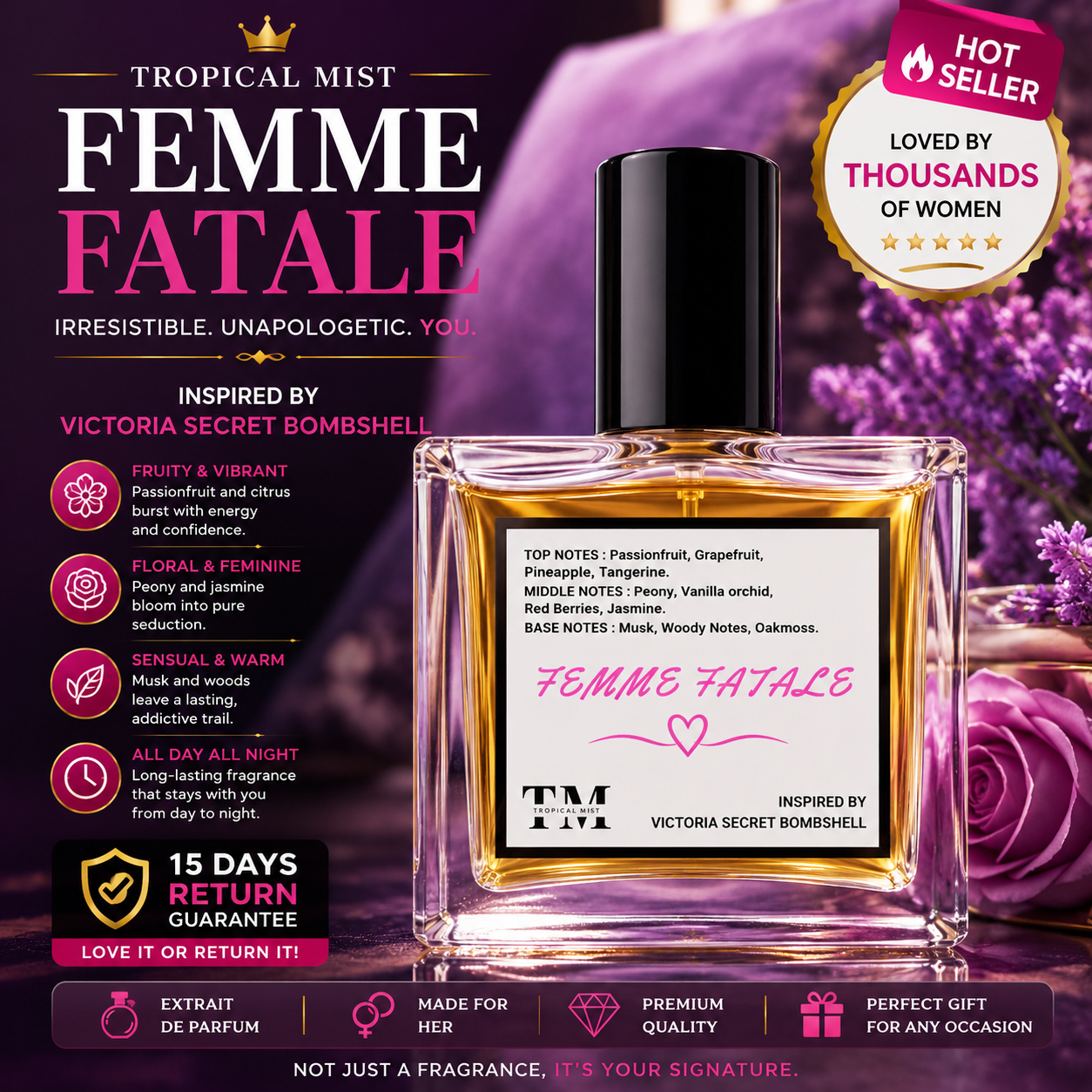 Femme fatale - Inspired by Bombshell