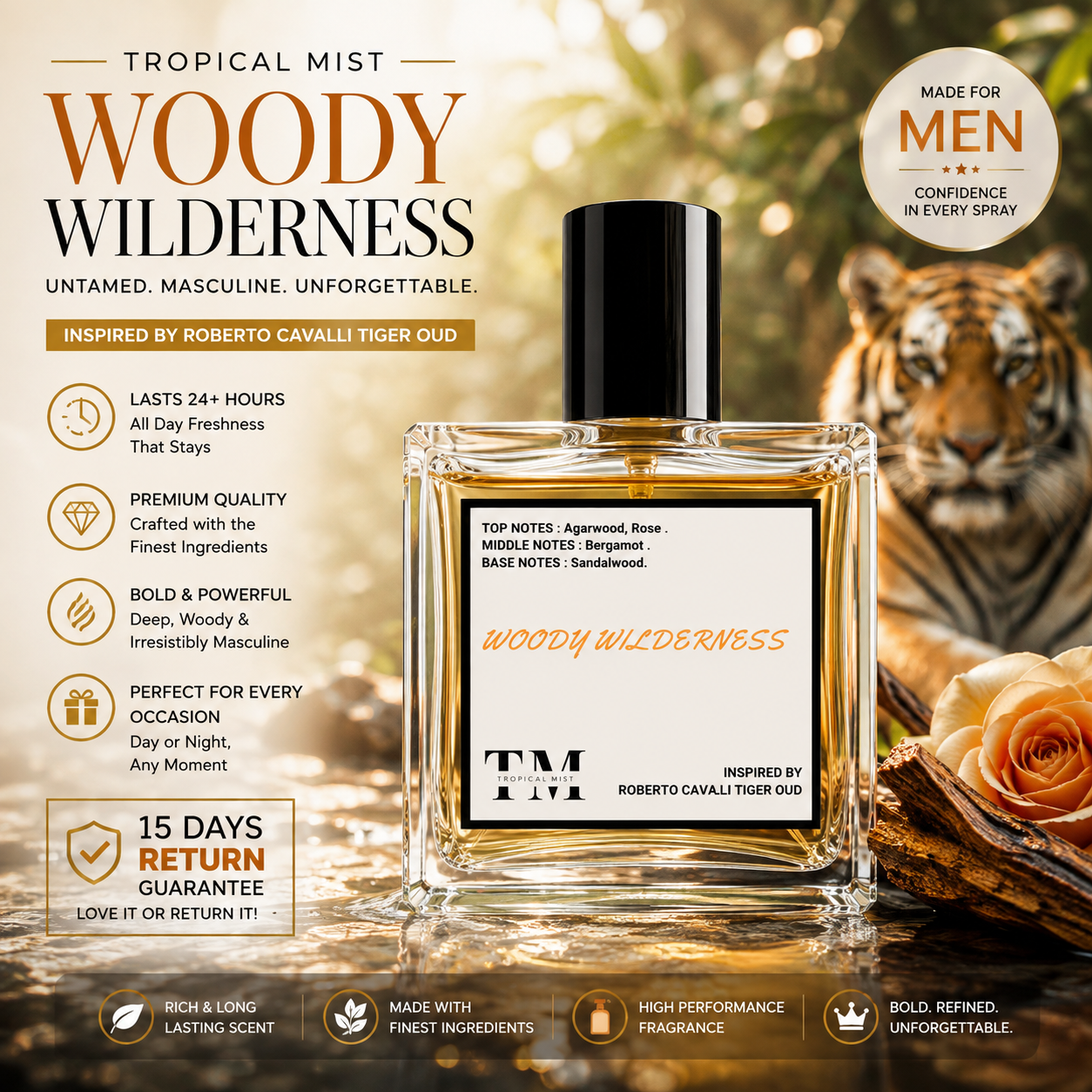 Woody Wilderness - Inspired by Tiger Oud