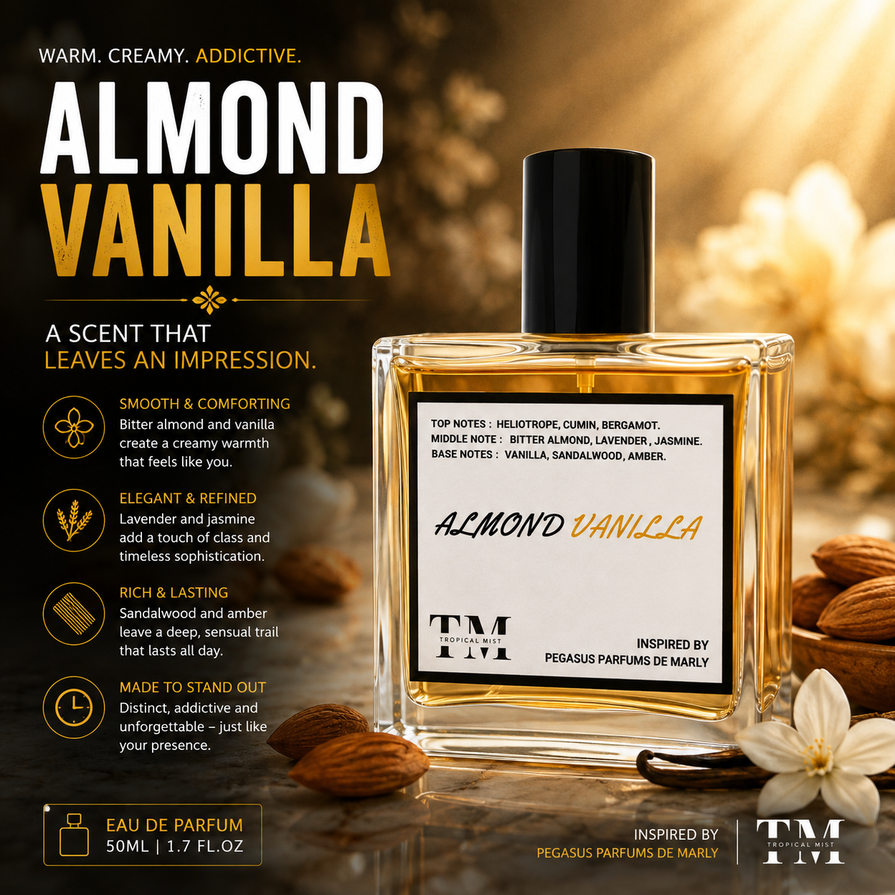 Almond vanilla - Inspired by Pegasus Parfums de Marly