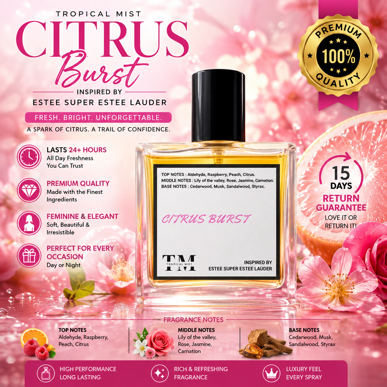 Citrus burst - Inspired by Estee Super