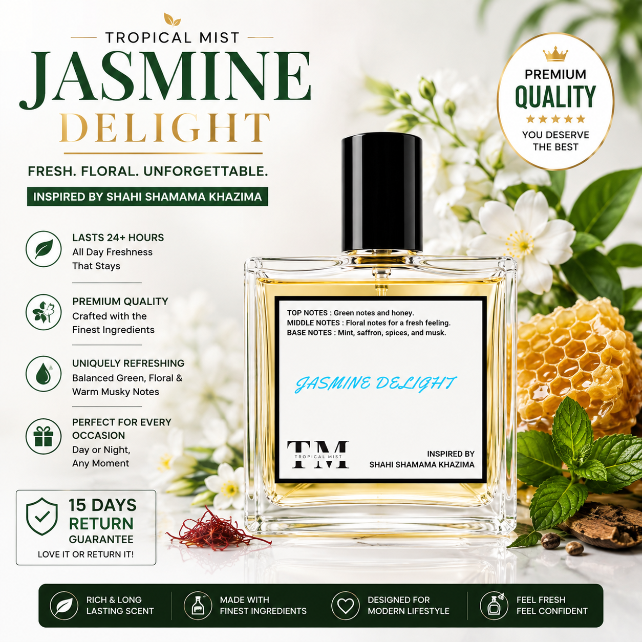 Jasmine Delight - Inspired by Shahi Shamama