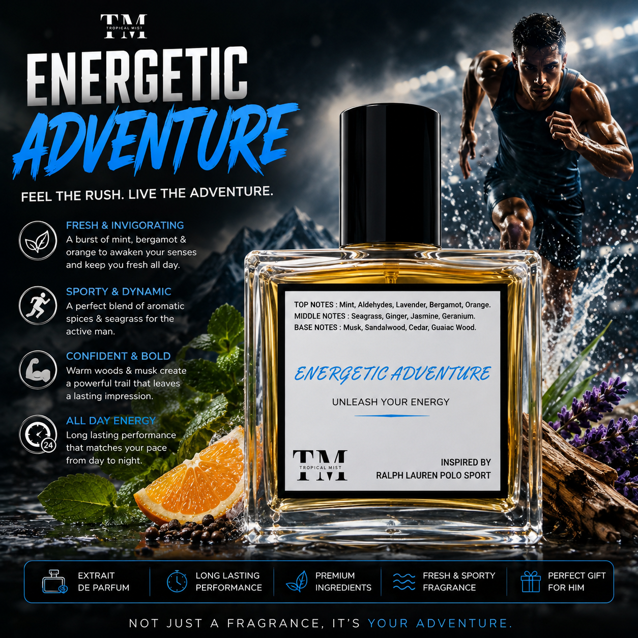 Energetic Adventure - Inspired by Polo Sport