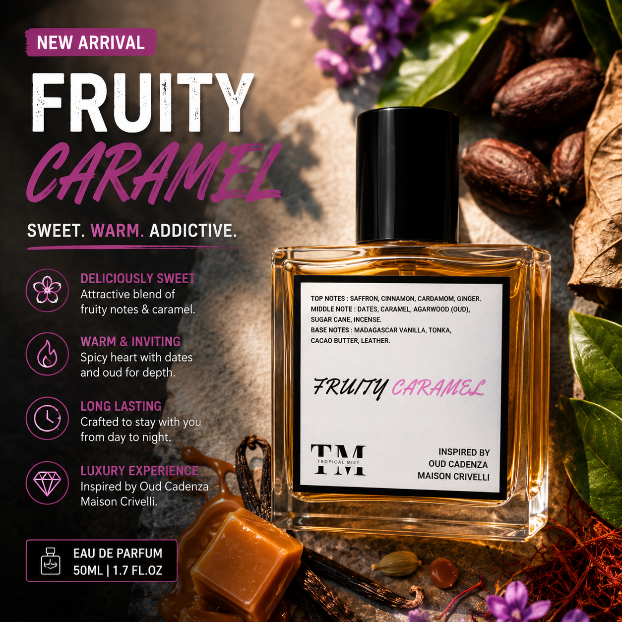 Fruity caramel - Inspired by Oud Cadenza Maison Crivelli