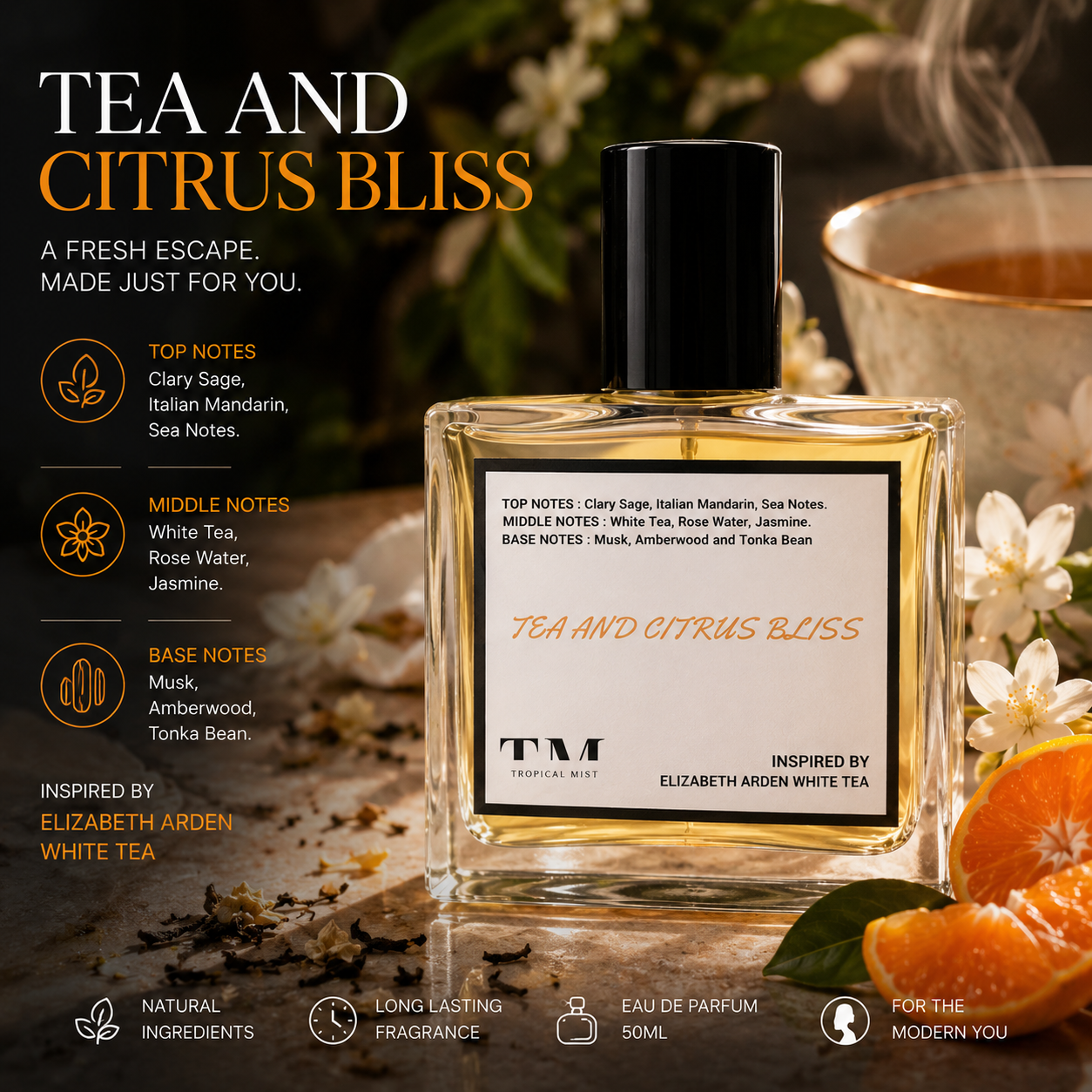 Tea Citrus - Inspired by White Tea