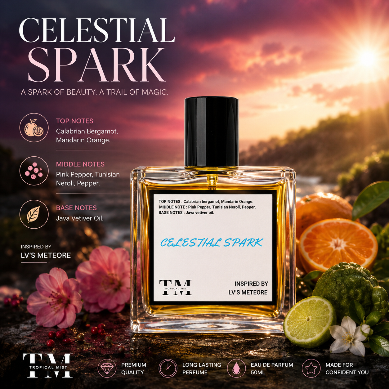 Celestial spark - Inspired by Meteore