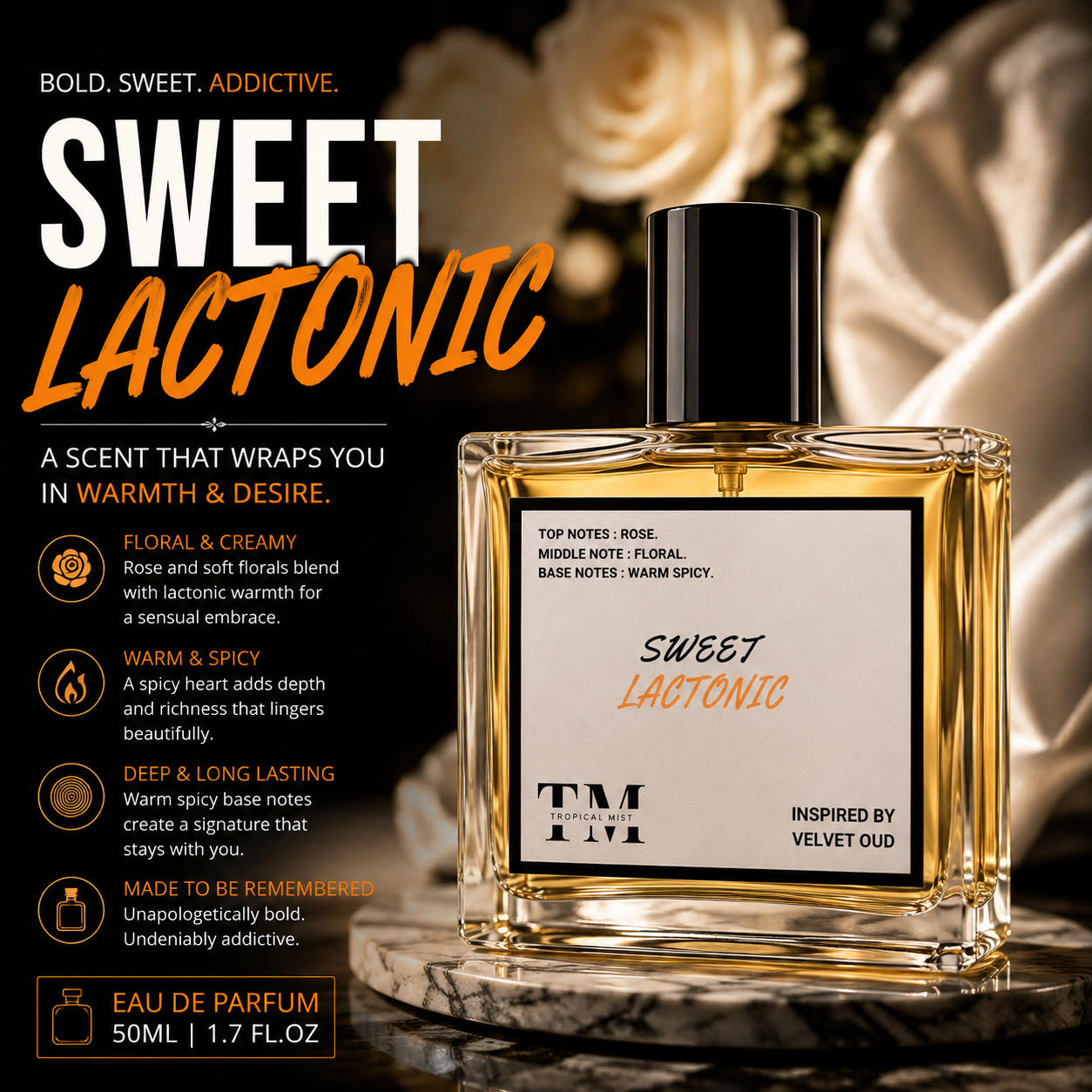 Sweet lactonic - Inspired by Velvet Oud