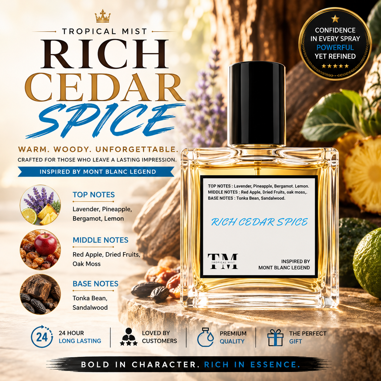 Rich Cedar Spice - Inspired by Legend