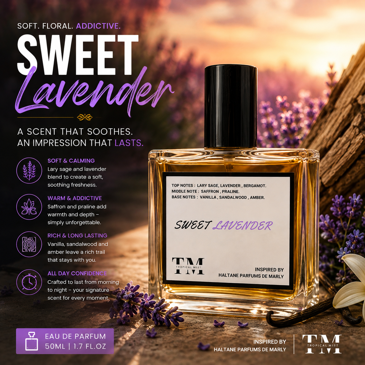 Sweet lavender - Inspired by Haltane Parfums de Marly