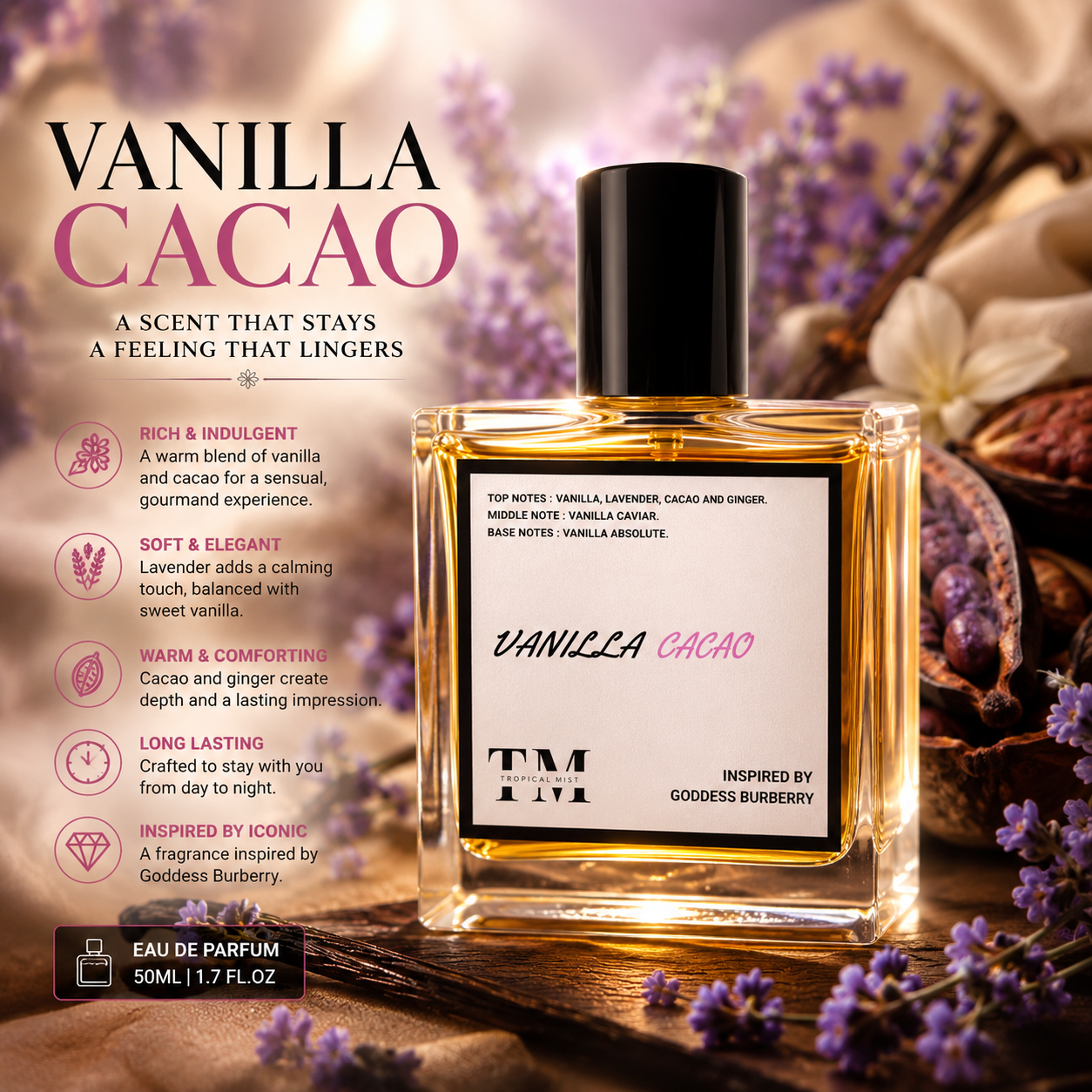 Vanilla cacao - Inspired by Goddess Burberry