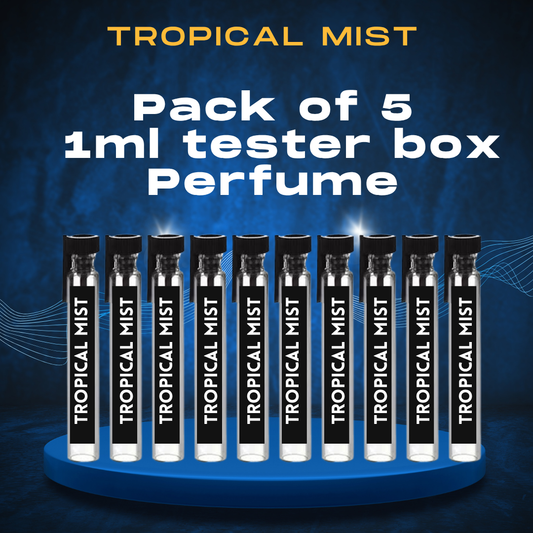 5 bottles 1ml each ( Non- Spray) Perfume.