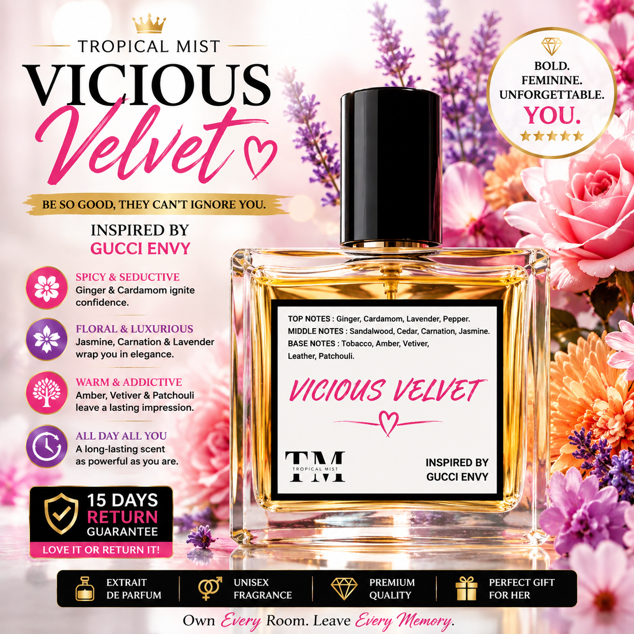 Vicious velvet - Inspired by Envy