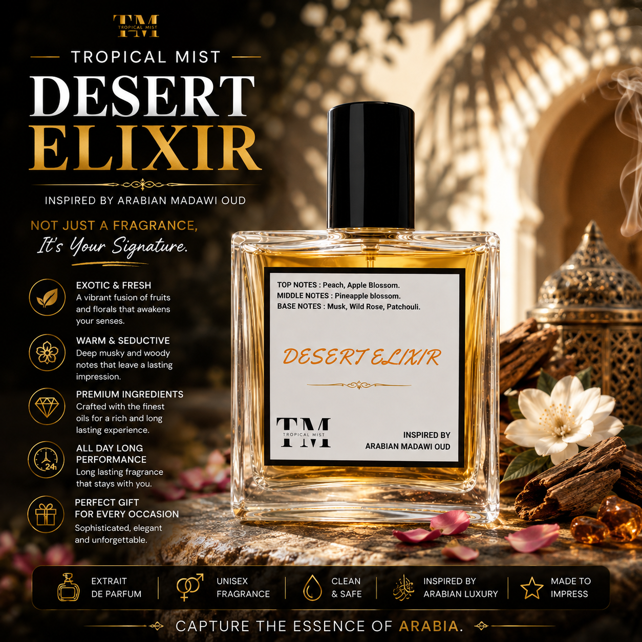 Desert elixir - Inspired by Madawi Oud
