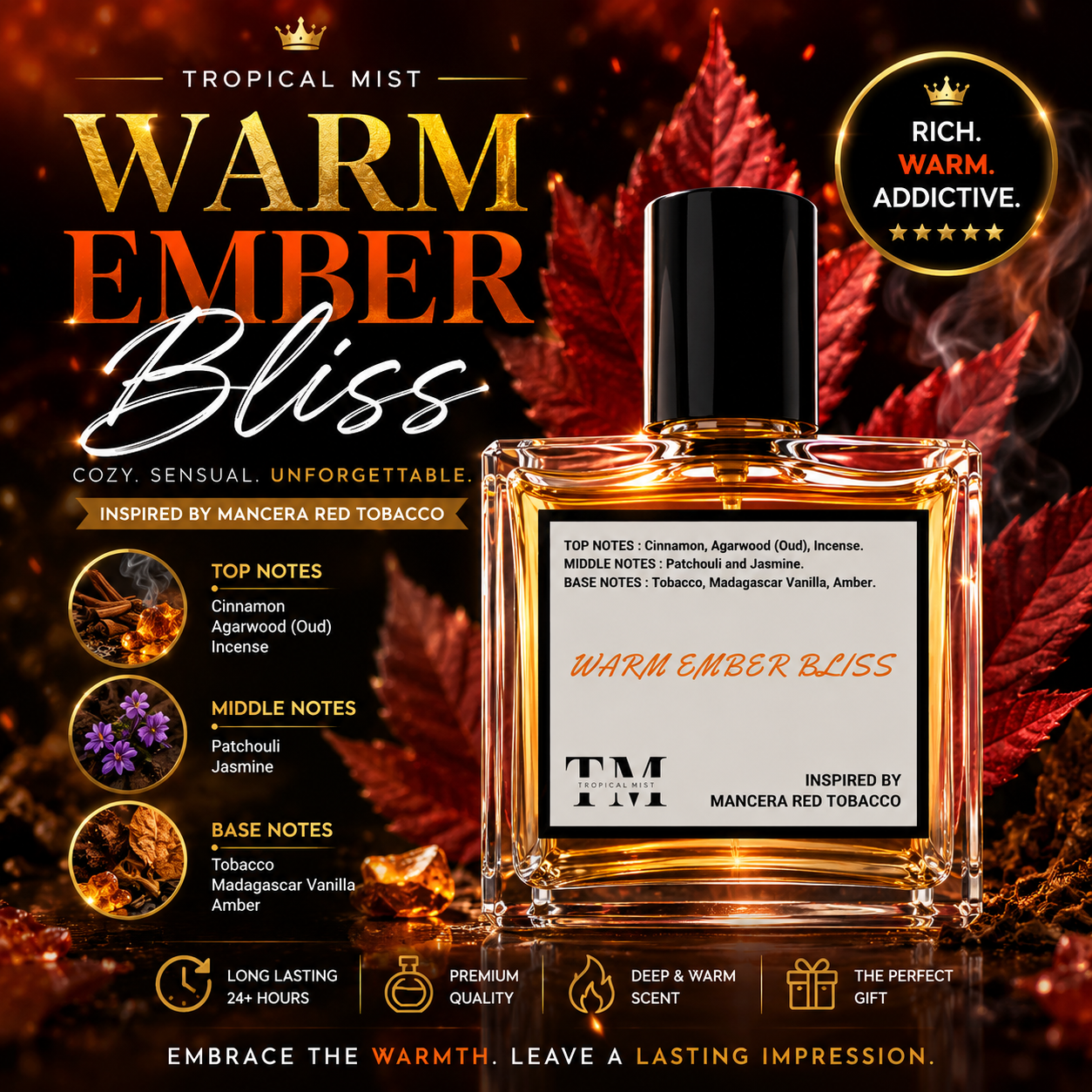 Warm Ember - Inspired by Red Tobacco