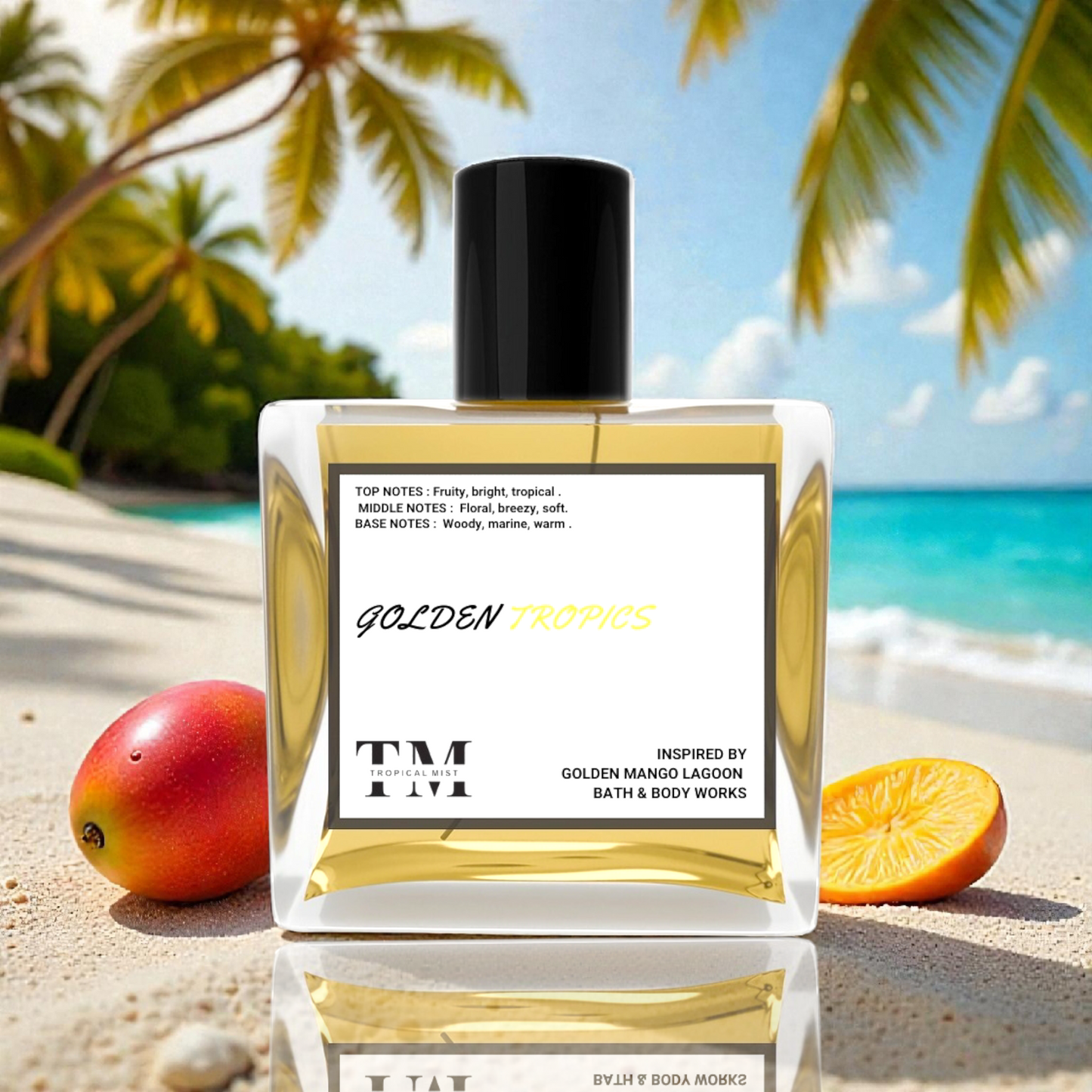 Golden Tropics - Inspired By Golden Mango Lagoon Bath & Body Works