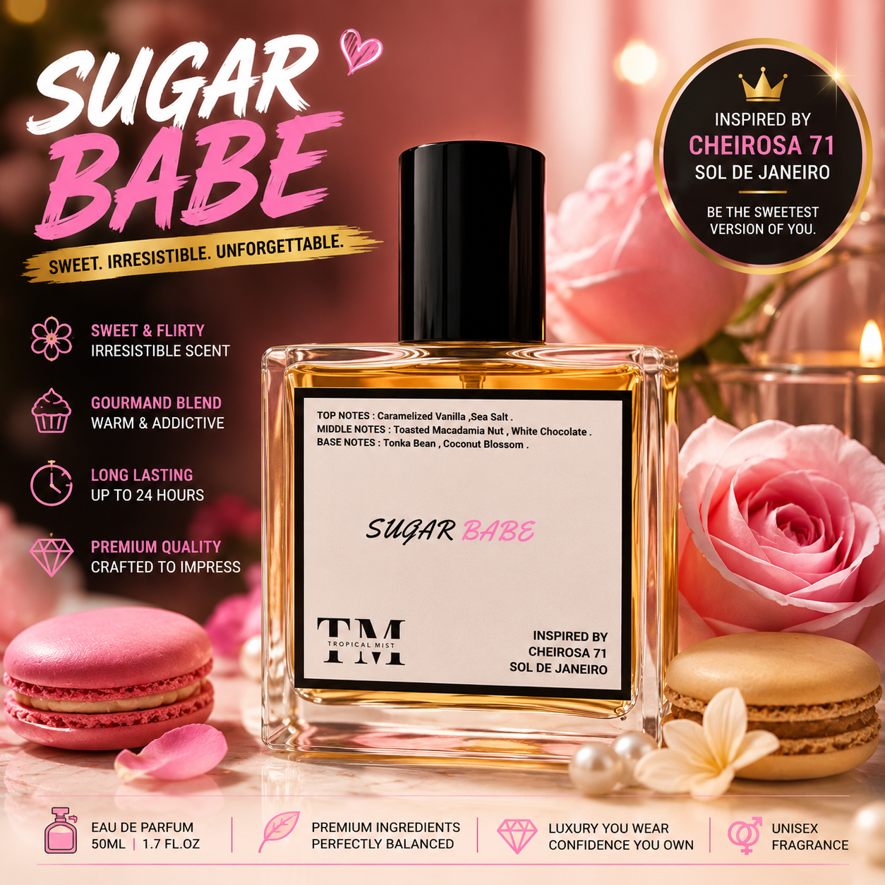 Sugar Babe - Inspired By Cheirosa 71 Sol de Janeiro