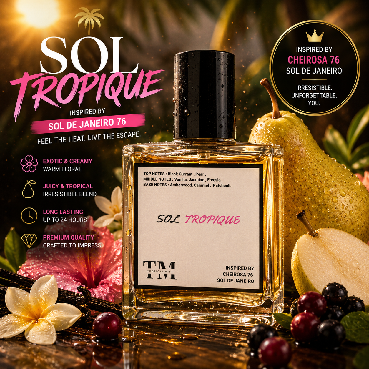 Sol Tropique - Inspired By Cheirosa 76 Sol de Janeiro