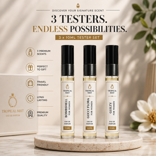 Choose your own 3 scents 5ml each .