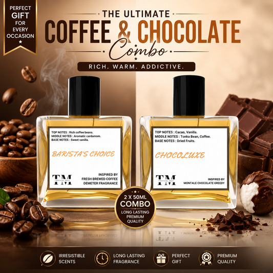 Fresh brewed coffee + Chocolate greedy