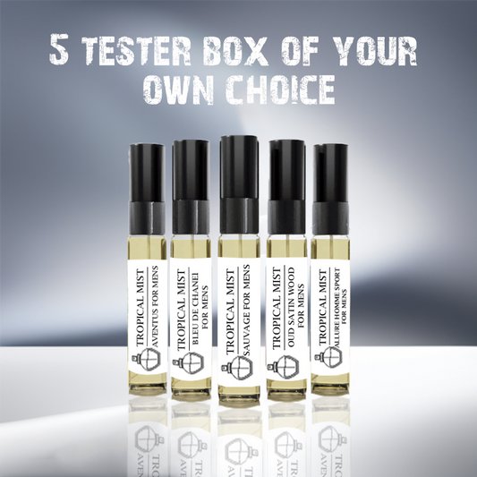 Choose your own 5 scents 5ml each .