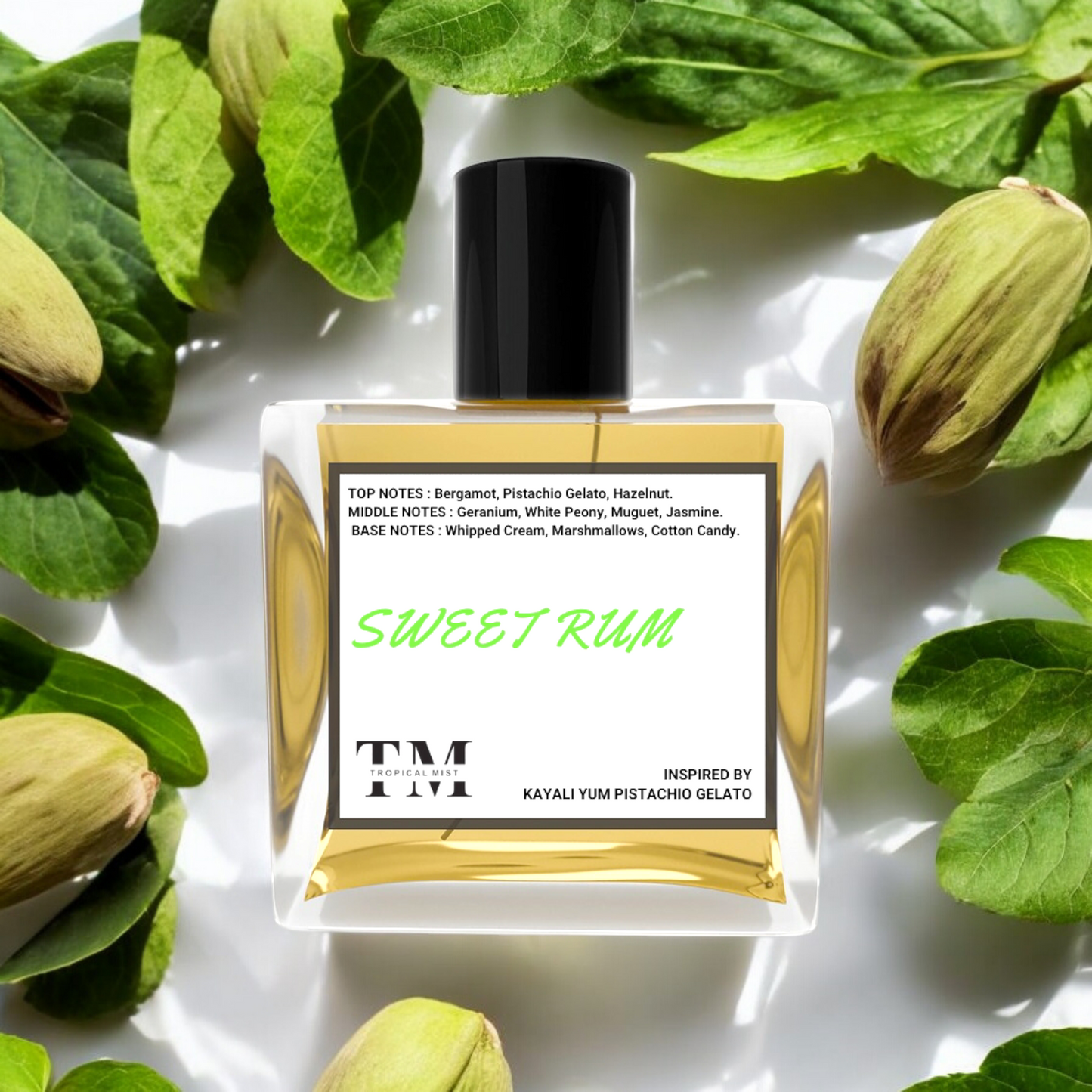 Sweet rum - Inspired by Yum Pistachio Gelato Kayali ( Economical version )