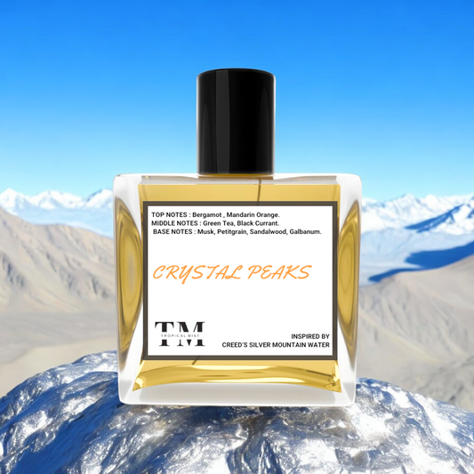 Crystal peaks - Inspired by Silver Mountain Water