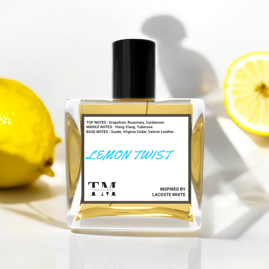 Lemon Twist -Our Impression Of Lacoste White