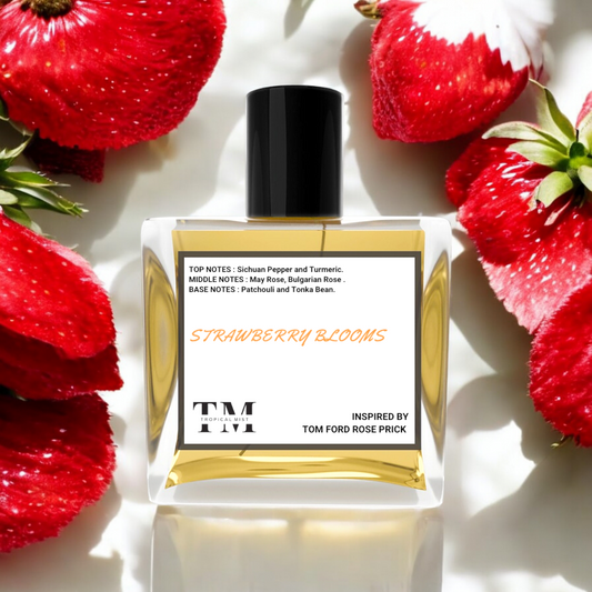 Strawberry Blooms - Inspired by Rose Prick