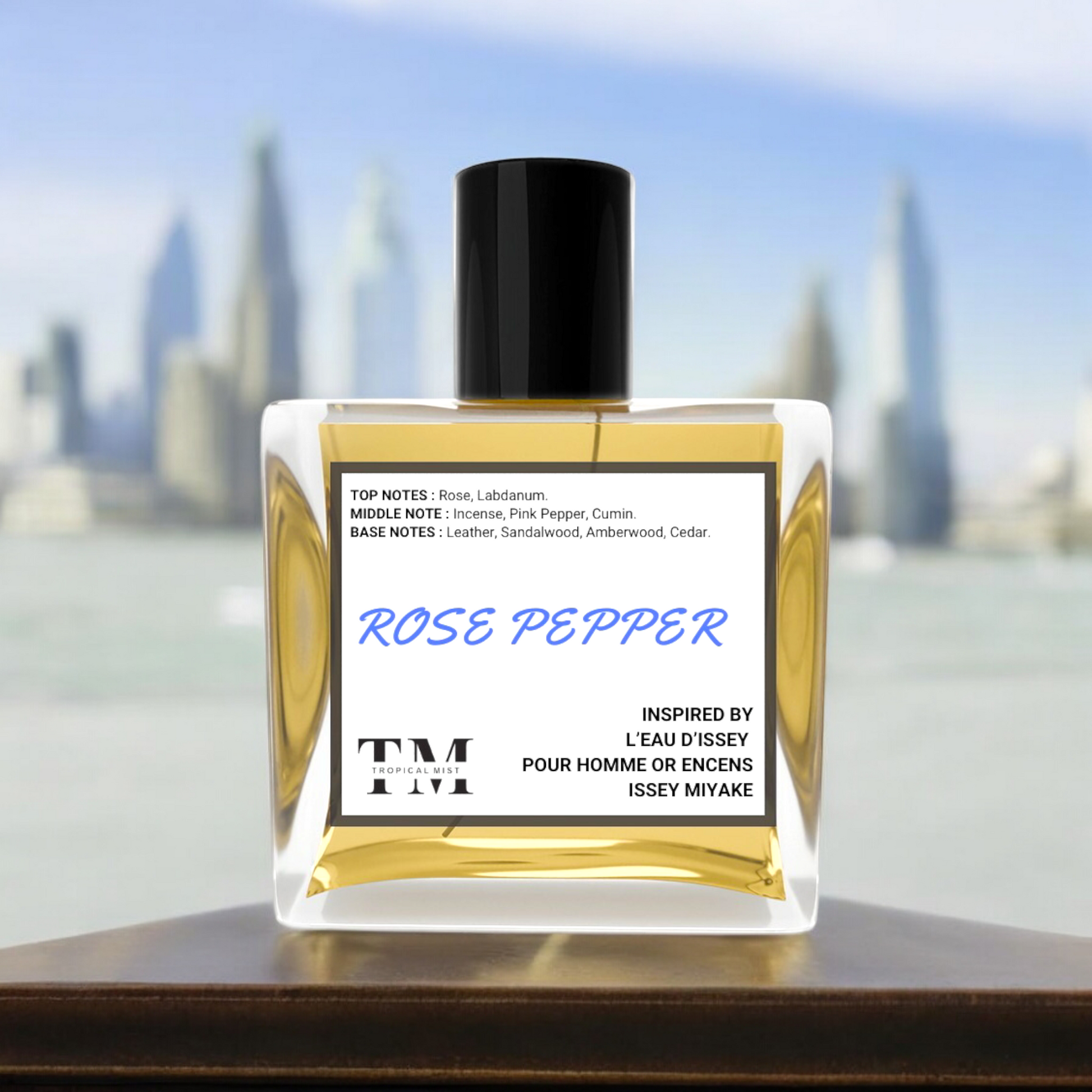 Rose pepper Inspired by L'Eau d'Issey Pour Homme Or Encens