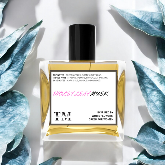 Violet Leaf Musk - Impression Of  White Flowers  Creed for women