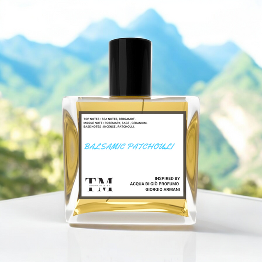 Balsamic patchouli - Inspired by Acqua di Giò Profumo  Giorgio Armani