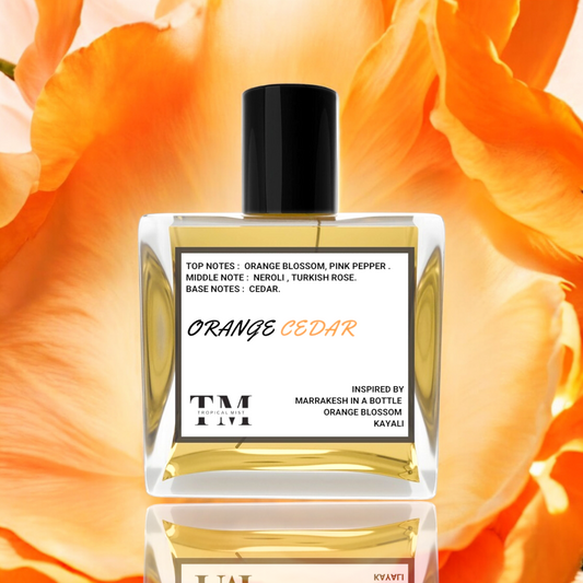 Orange Cedar - Our Impression Of Marrakesh in a Bottle Orange Blossom Kayali