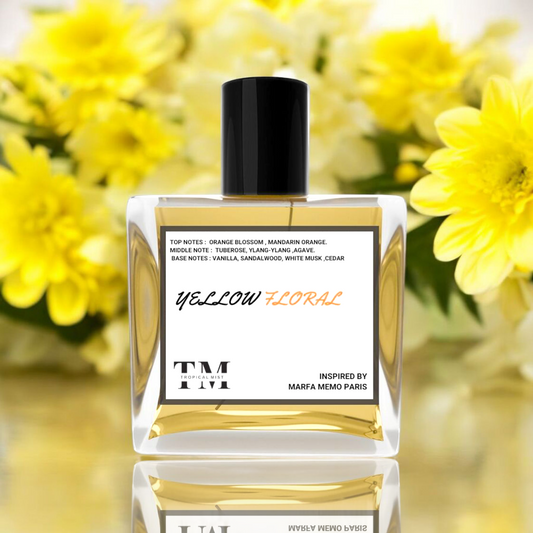 YELLOW FLORAL - INSPIRED BY Marfa Memo Paris