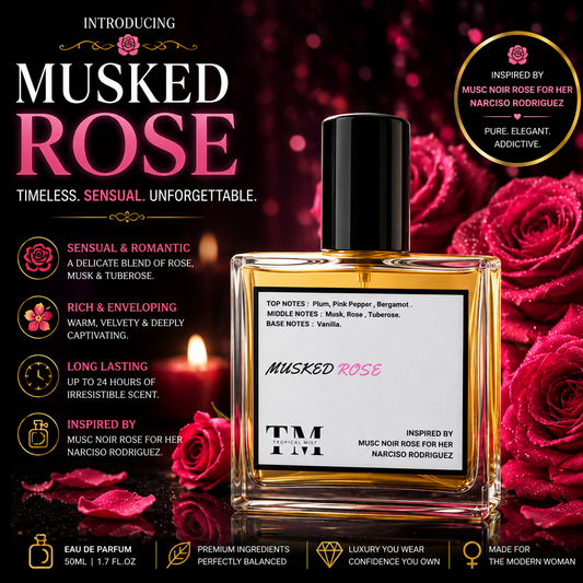 Musked Rose - Inspired By Musc Noir Rose For Her Narciso Rodriguez