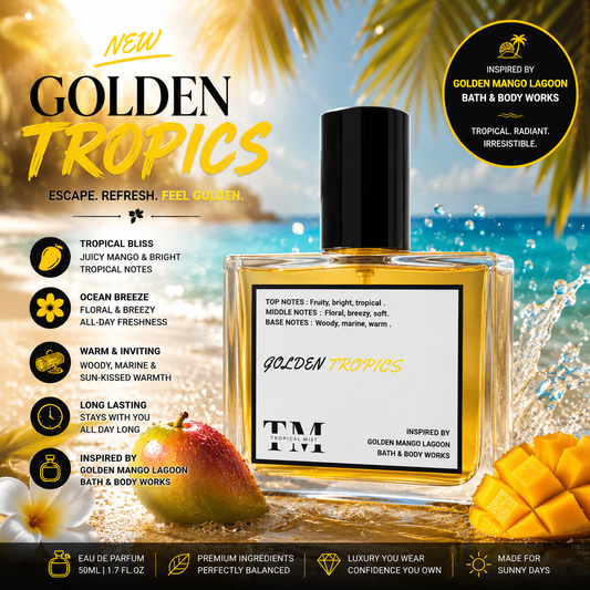 Golden Tropics - Inspired By Golden Mango Lagoon  Bath & Body Works