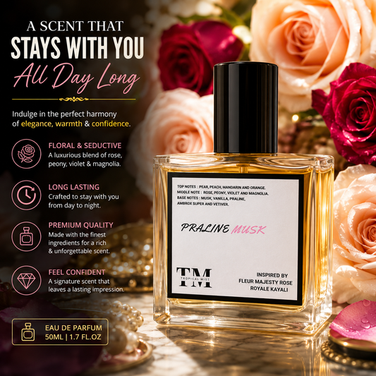 Praline musk - Inspired by Fleur Majesty Rose Royale Kayali
