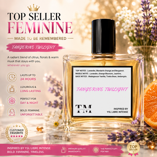 Tangerine twilight - Inspired by Libre Intense