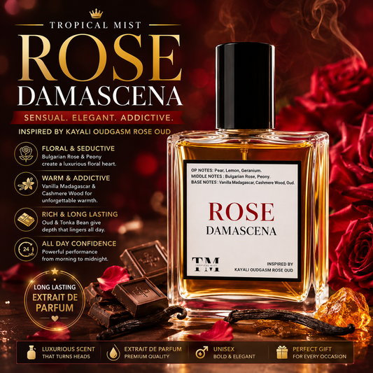Rose damascena - Inspired by Oudgasm Rose Oud KayAli