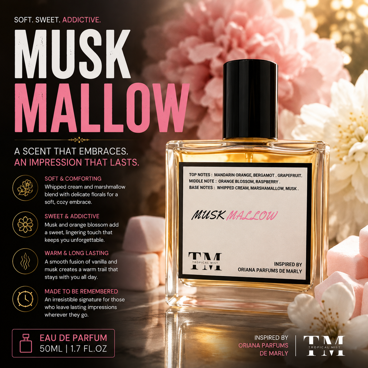 Musk mallow - Inspired by Oriana Parfums de Marly