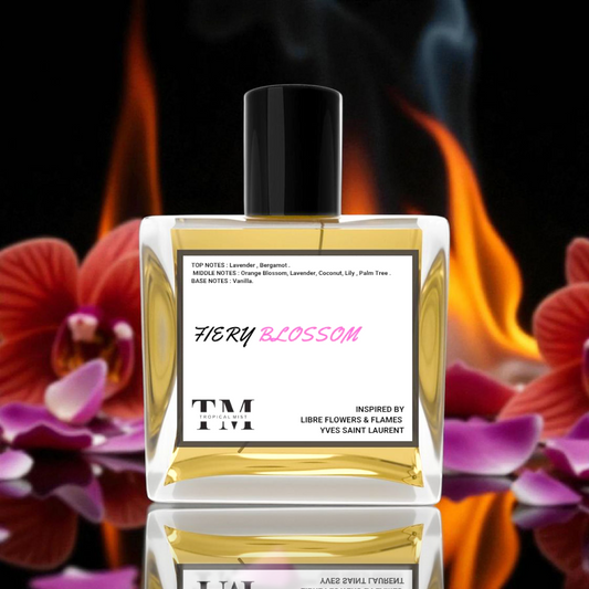 Fiery Blossom - Inspired by Libre Flowers & Flames Ysl