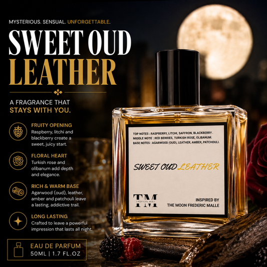 Sweet oud leather - Inspired by The Moon Frederic Malle