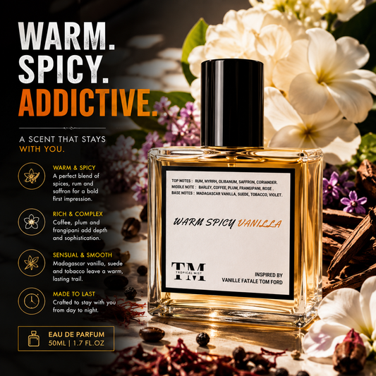 Warm spicy vanilla- Inspired by Vanille Fatale Tom Ford