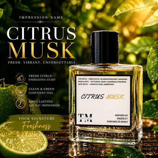 Citrus musk - Inspired by Greenley  Parfums de Marly