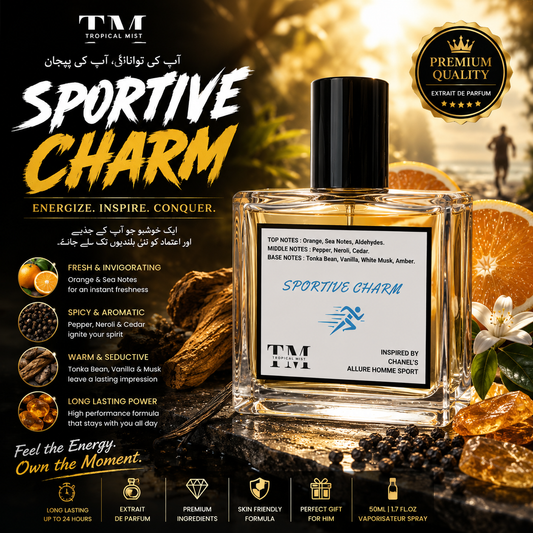 Sportive Charm - Inspired by Allure Homme Sport