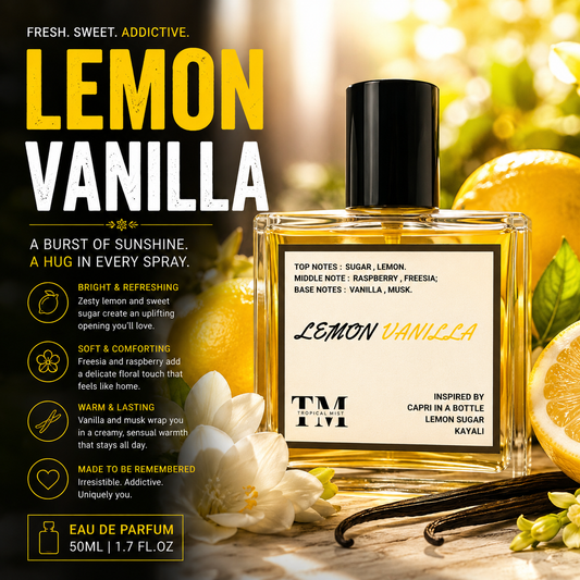 Lemon vanilla - Inspired by Capri in a Bottle Lemon Sugar Kayali