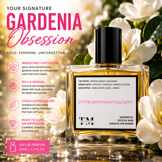 Spicy gardenia - Inspired by Crystal Noir