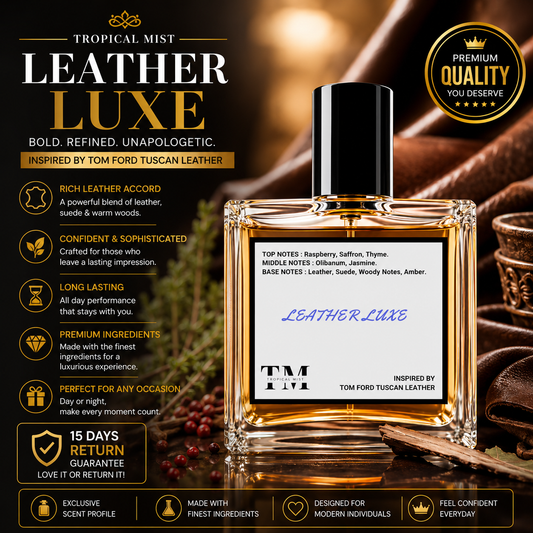 Leather luxe - Inspired by Tuscan Leather