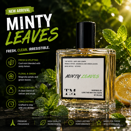 Minty leaves - Inspired by Love the way you Taste By Kilian