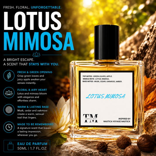 Lotus mimosa - Inspired by Nautica Voyage Nautica